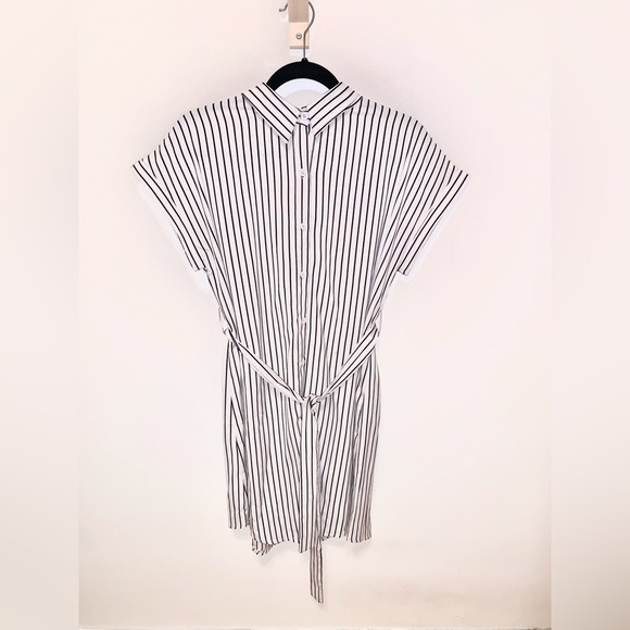SHEIN Striped Shirt Dress - Picture 1 of 2